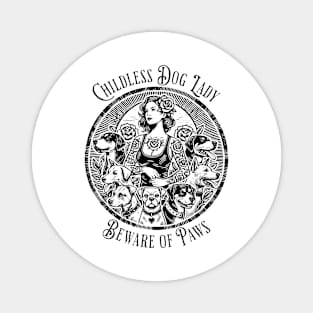 Childless Dog Lady Is Voting Kamala Election Usa Magnet